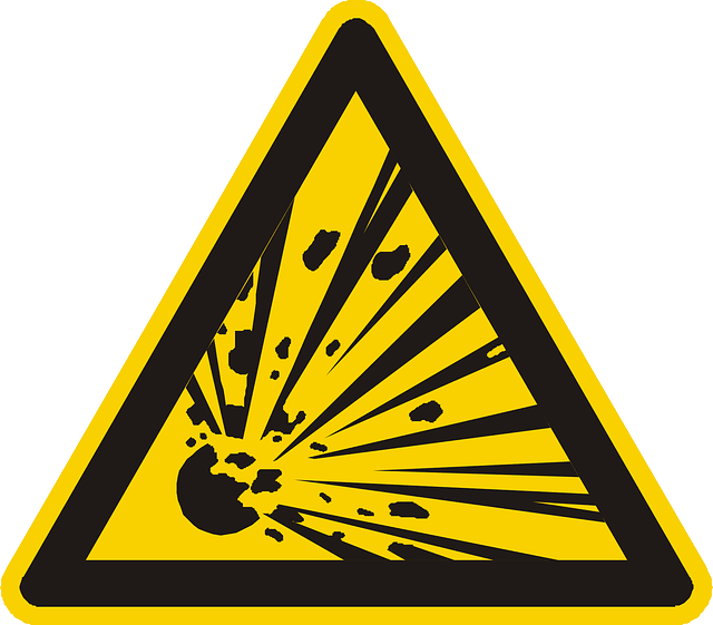 Explosion Sign