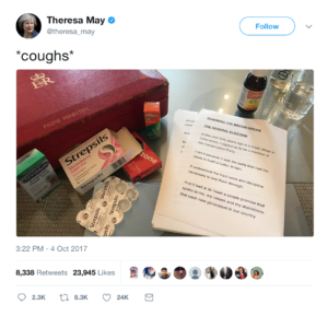 Theresa May tweet