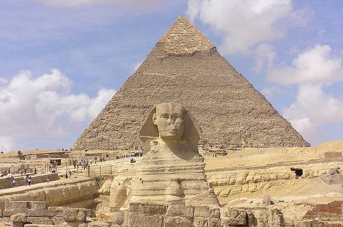 Sphinx and Pyramid - Egypt