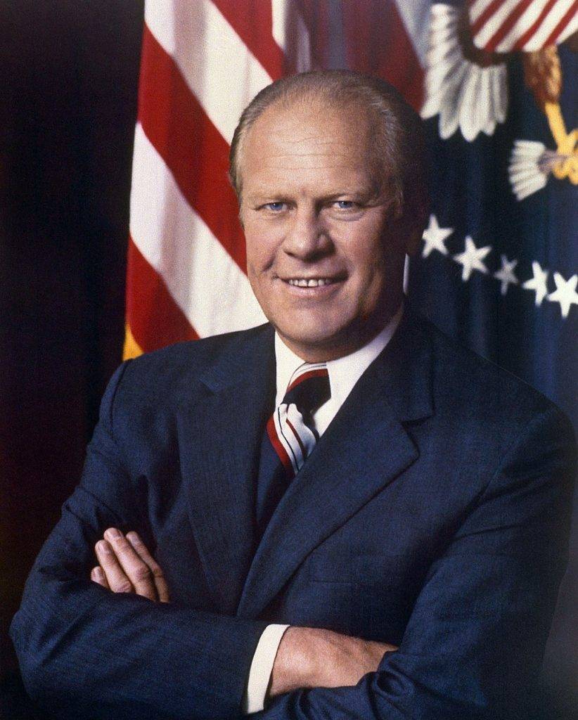 Gerald Ford and a humorous anecdote about a speech in Omaha